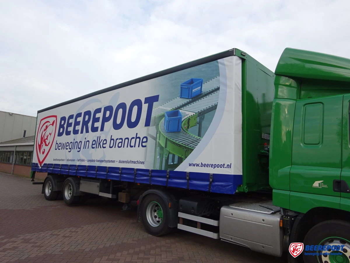 Nieuwe zeilenwagen